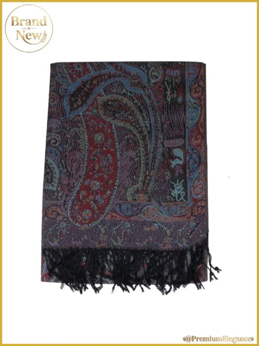 Paisley Rave Scarf Shawl Wrap Oversized Tapestry Festival Pashmina